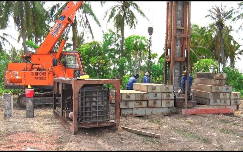 Thuê máy ép cọc