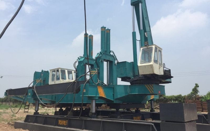 ép cọc robot