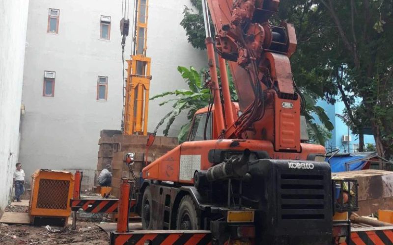 Ép Cọc Bê Tông Tại Lục Nam