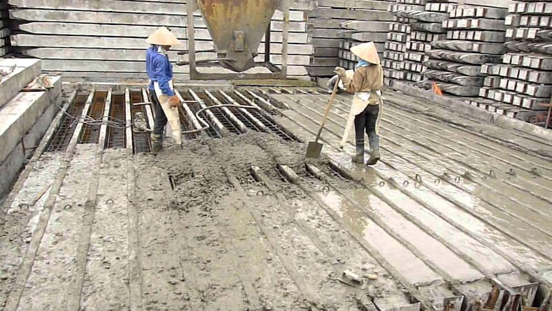 Quy trình sản xuất cọc cốp pha ly tâm