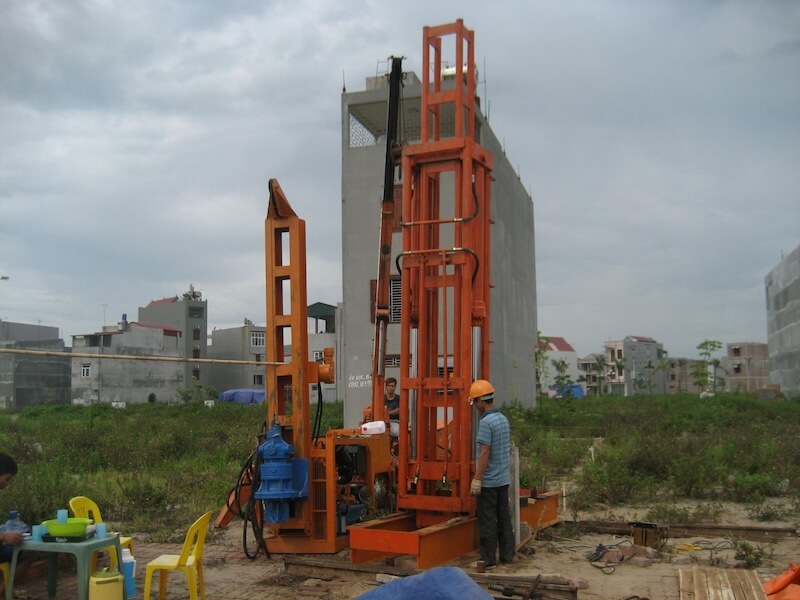 Quy trình thi công cọc bê tông áp tải