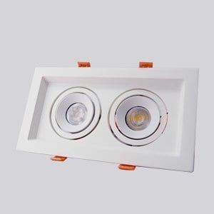 Downlight đôi âm trần xuất khẩu