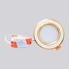 Recessed downlight with golden edge (Đèn Downlight âm trần viền vàng)