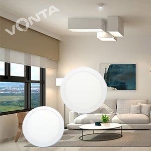 Đèn Led ốp Panel lắp nổi- Vỏ nhôm