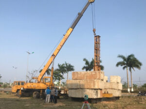 Ép Cọc Bê Tông Tại Huyện Tân Yên