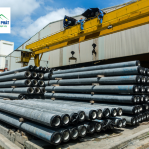 quá trình thi công cọc Nodular diễn ra nhanh chóng và thuận tiện.