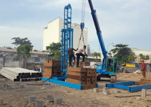 ép cọc bê tông tại Yên Dũng, Bắc Giang