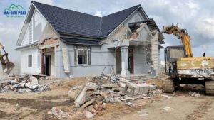 Dịch vụ phá dỡ nhà cũ taị hà nội