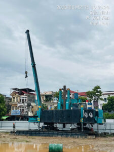 Báo giá cọc bê tông ly tâm D300 D800 thi công dự án Mai Sơn Phát